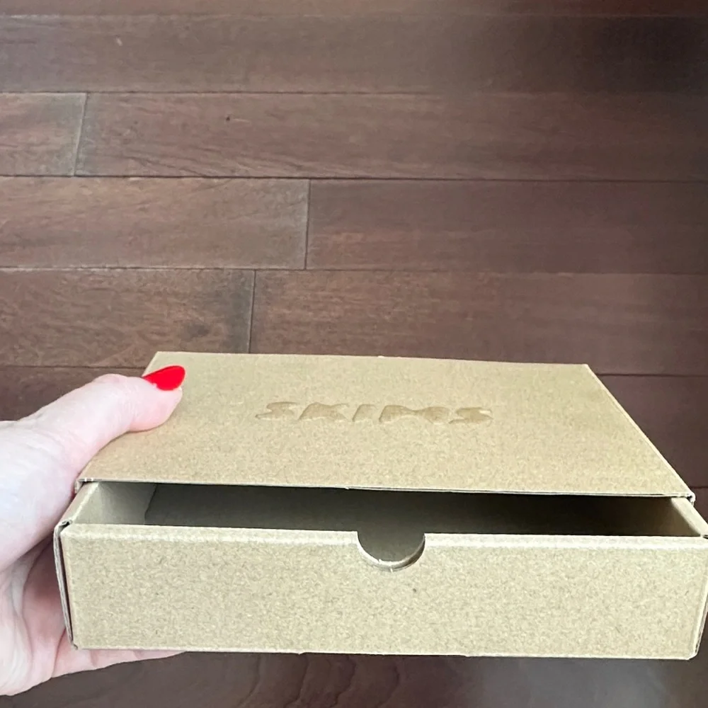 SKIMS cardboard Storage Box